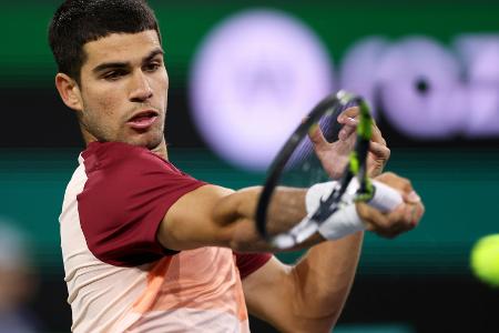 Wie Federer und Djokovic: Alcaraz auf dem Weg zum Hattrick Wie Federer und Djokovic: Alcaraz auf dem Weg zum Hattrick