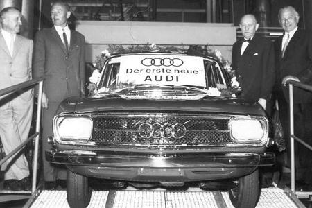 Produktionstart 1965 Ingolstadt Der erste neue Audi Produktionstart 1965 Ingolstadt Der erste neue Audi