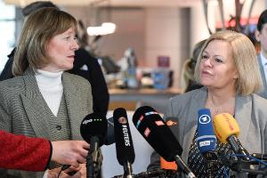 Faeser vor dritter Tarifrunde: "Bin guter Hoffnung"