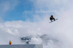 Snowboard: Morgan Zweite bei WM-Generalprobe