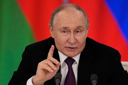 Putin sagt zu einer Waffenruhe in der Ukraine klar 