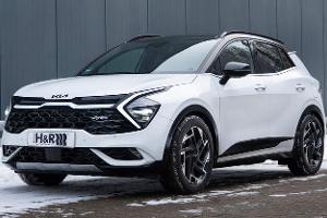 Kia Sportage mit H&amp;R Tieferlegungsfedern