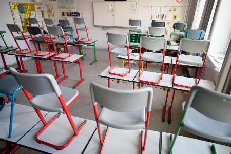 Klassenzimmer blieben wochenlang leer. (Archivbild)