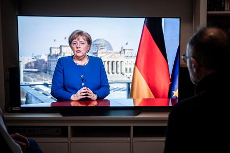 Die Kanzlerin richtete einen Appell an alle Menschen. (Archivbild)