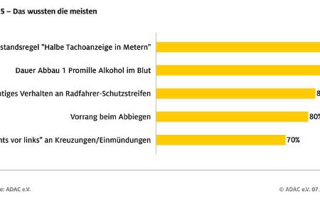 Führerschein-Umfrage ADAC 2022