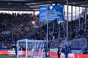 Anstoß in Bochum nach 50 Minuten Verspätung