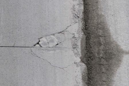 Beton-Krebs Straße Autobahn Asphalt