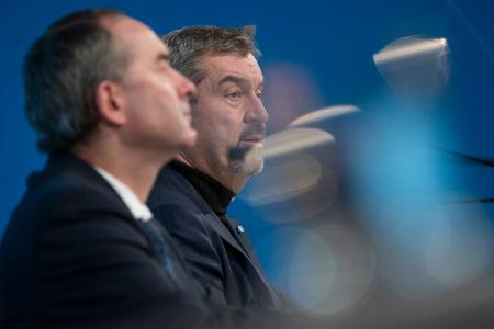Die Freien Wähler von Hubert Aiwanger hatten sich lange gegen die Zustimmung zum milliardenschweren Finanzpaket von Union und SPD gesträubt. (Archivbild) Die Freien Wähler von Hubert Aiwanger hatten sich lange gegen die Zustimmung zum milliardenschweren Finanzpaket von Union und SPD gesträubt. (Archivbild)