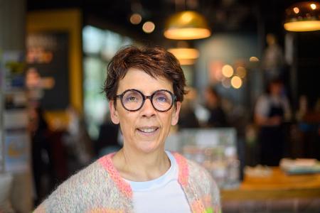 Kathrin Thies betreibt das Cafe Thies Wohnen und Leben in Magdeburg. 