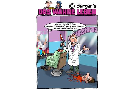 Cartoons mit wahren Lebensgeschichten