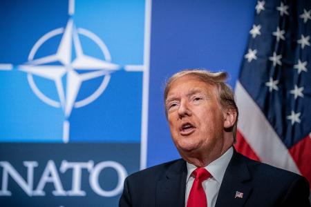 Auf ihn will sich kaum einer in Europa verlassen: US-Präsident Donald Trump. (Archivbild)