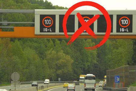 Österreich Tempolimit 100 km/h IGL