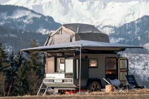 Luftgefederter Offroad-Caravan