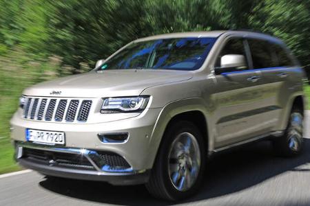 Jeep Grand Cherokee 3.0 CRD, Frontansicht