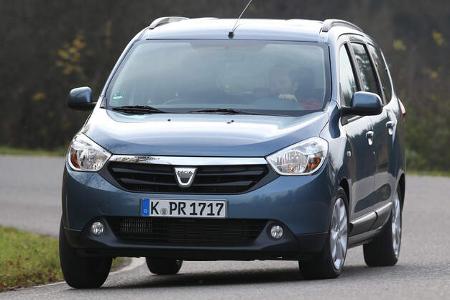 Dacia Lodgy dCi 110, Frontansicht