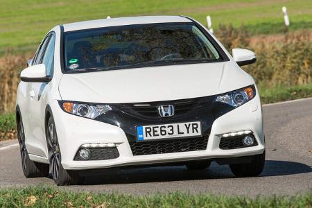 Honda Civic 1.6i-DTEC, Frontansicht