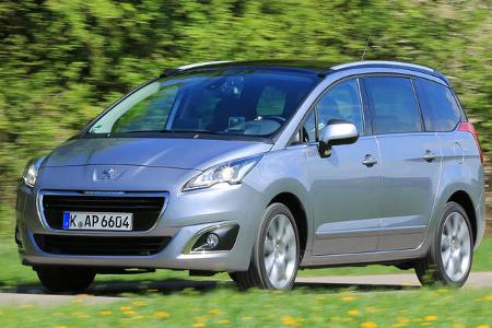 Peugeot 5008 155 THP, Frontansicht