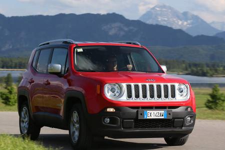 Jeep Renegade 1.6 Multijet Limited, Frontansicht