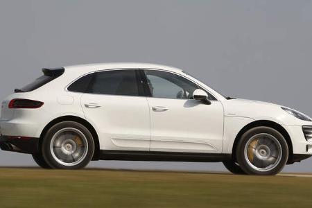 Porsche Macan S Diesel, Seitenansicht