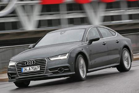 Audi A7 Sportback 3.0 TDI Quattro, Frontansicht