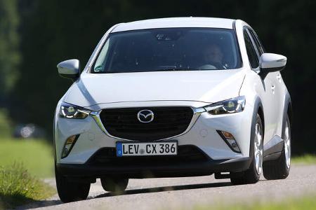 Mazda CX-3 -D 105 Exclusive- Line, Frontansicht