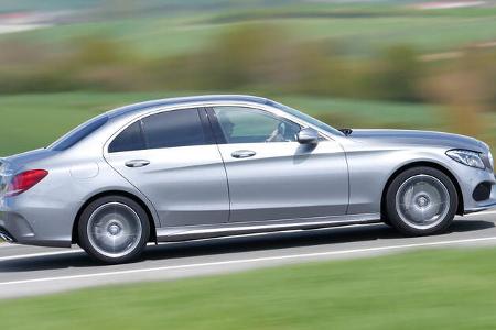 Mercedes C220 Bluetec, Seitenansicht