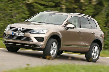 VW Touareg V6 TDI, Frontansicht