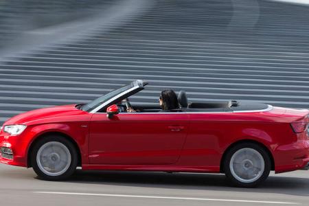 Audi A3 Cabrio 1.8 TFSI, Seitenansicht