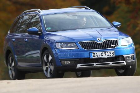 Skoda Octavia Scout 2.0 TDI 4x4, Frontansicht