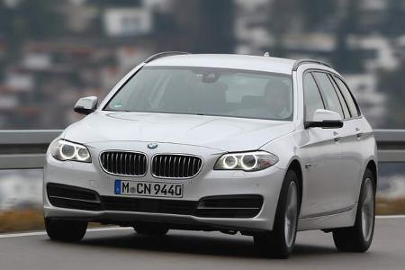 BMW 518d Touring, Frontansicht