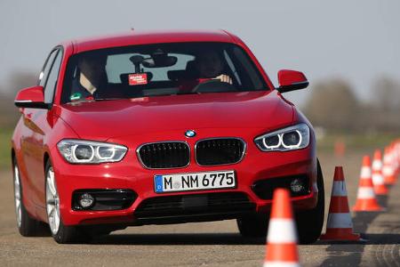 BMW 116d, Frontansicht