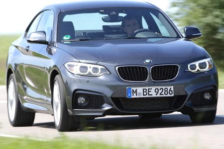 BMW 220d, Frontansicht