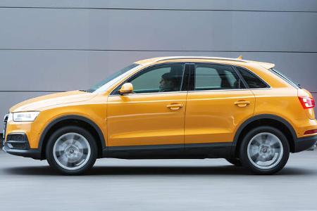 Audi Q3 2.0 TDI Quattro, Seitenansicht
