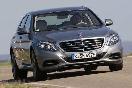 Mercedes S 350 Bluetec, Frontansicht