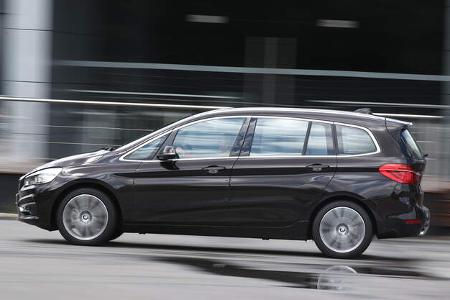 BMW 218d Gran Tourer, Seitenansicht