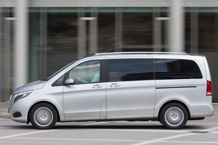 Mercedes V 220 d, Seitenansicht