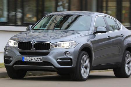 BMW X6 xDrive 30d, Frontansicht