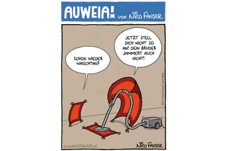 Alltäglicher Humor und Vögel