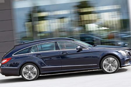 Mercedes CLS Shooting Brake, Seitenansicht
