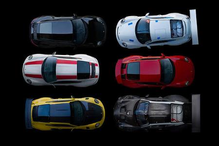 Porsche 911 991 GT3, R und Rennversionen