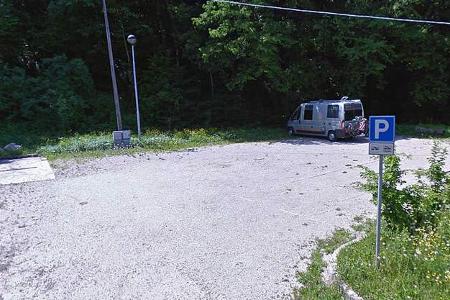 Stellplatz am Kastell, Italien