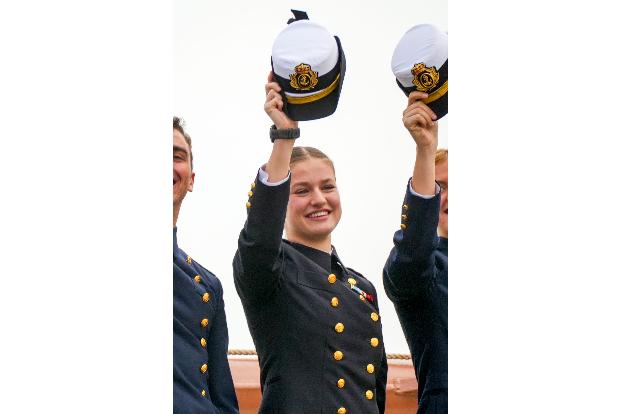Die Tochter von König Felipe absolviert ihre militärische Ausbildung. (Archivfoto)