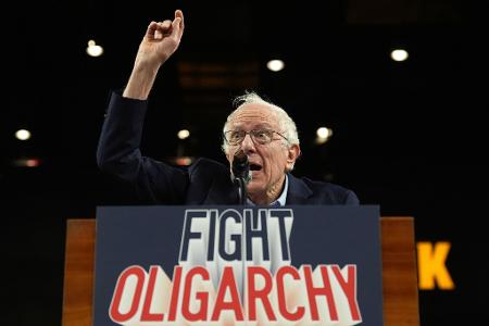 Bernie Sanders ist in den USA auf Tour. (Archivbild)