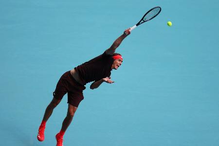 Nur zu Beginn wackelig: Zverev im Achtelfinale von Miami Nur zu Beginn wackelig: Zverev im Achtelfinale von Miami