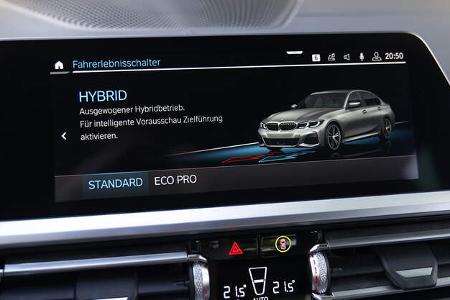 BMW 330e, Interieur