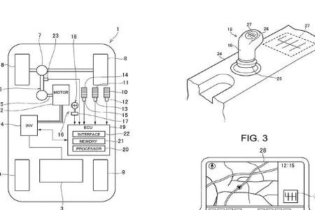 Toyota Patent Fake Schaltung für EV-Modelle