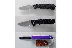 Bundespolizei stellt Stichwaffen bei Grenzkontrolle sicher / Springmesser dabei: Strafanzeige und 1.800 Euro Sicherheitsleistung