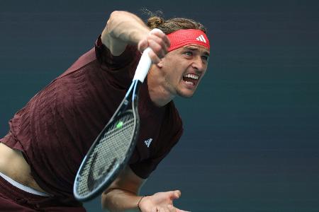 Einbruch: Zverev verpasst auch in Miami das Viertelfinale