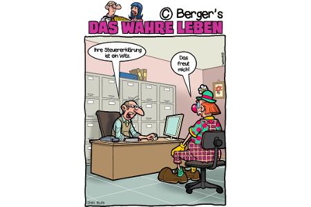 Cartoons mit wahren Lebensgeschichten