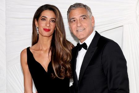 Amal und George Clooney